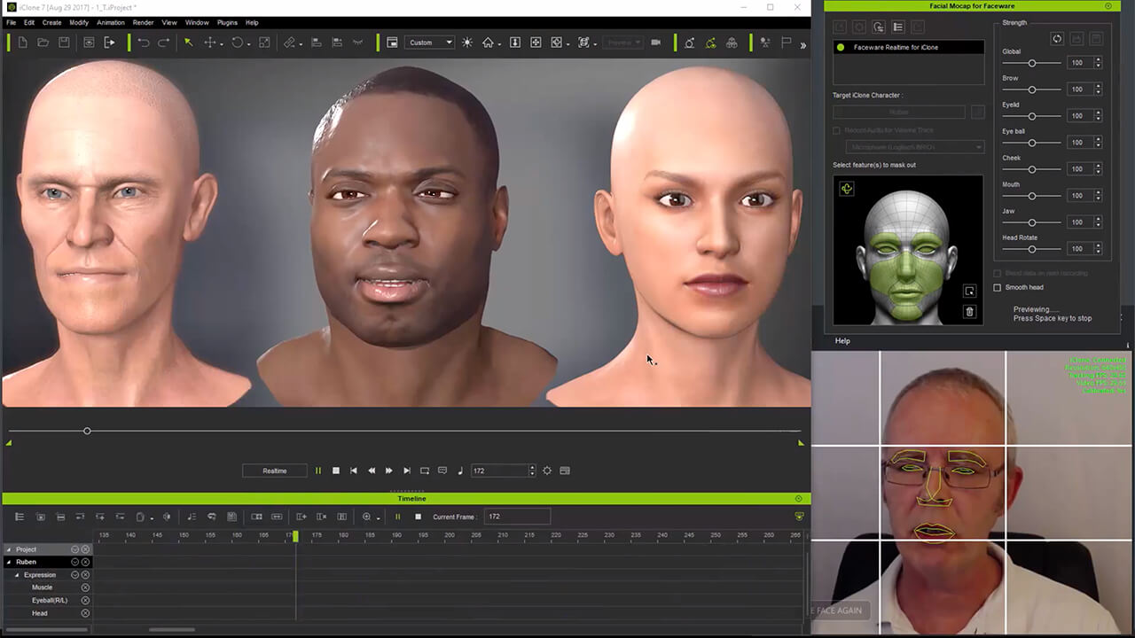 Faceware - Facial Motion Capture Solutions | Logemas